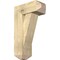 Ekena Millwork Traditional Craftsman Rough Sawn Bracket w/ Offset Brace, Douglas Fir, 8"W x 18"D x 30"H BKT0806X18X30TRA04RDF - alternate 1
